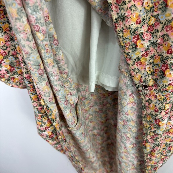 My Side Floral Maxi Skirt 40U Medium Cottagecore Boho Romantic Prairie Whimsical - Picture 8 of 8